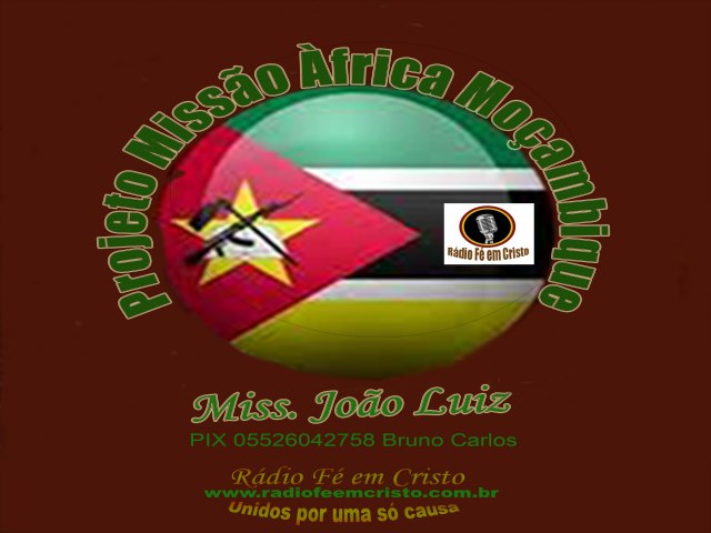 O Projeto  Misso frica  Moambique  uma obra missionria que desenvolve projetos scio educacionais e evangelsticos para as crianas carentes na frica.