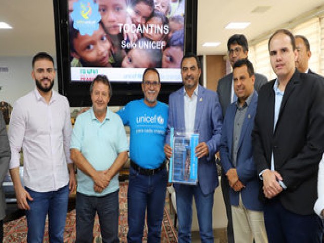 Governador Wanderlei e secretariado discutem com a Unicef polticas pblicas para a infncia no Tocantins