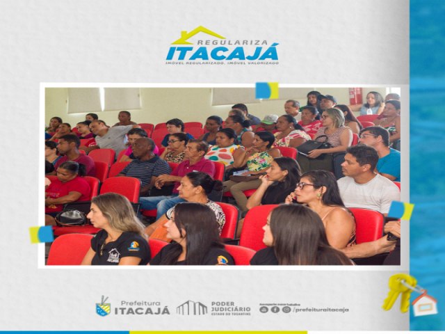 Seminrio sobre o processo de Titularizao de Imveis e Regularizao Fundiria Urbana de Itacaj