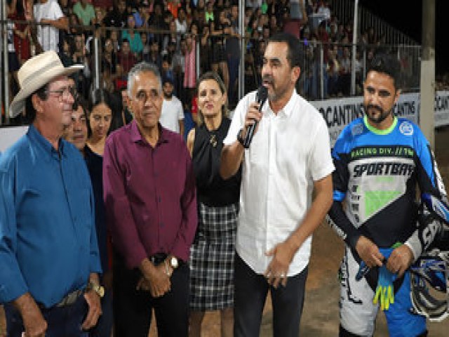 Governador Wanderlei Barbosa comemora aniversrio de Rio Sono e visita obras de pavimentao asfltica realizadas com incentivo do Governo do Tocantins