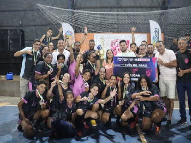 Decises da Copa Jalapo de Futsal Feminino movimentaram o municpio de Novo Acordo