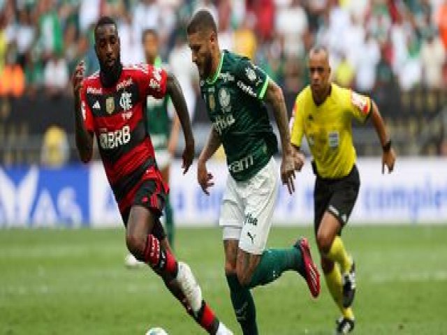Oua ao vivo: Palmeiras e Flamengo se enfrentam pelo Brasileiro
