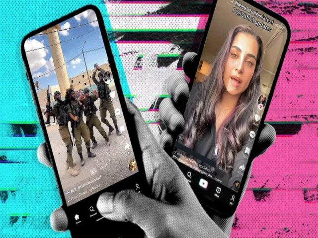 Conflito Israel-Hamas: como algoritmos do TikTok e de outras redes sociais radicalizam opinio pblica