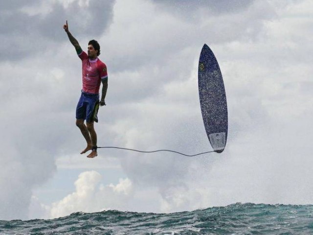 Gabriel Medina tem a foto mais curtida das Olimpadas