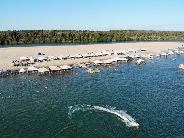 Ecopraia da Tartaruga, em Peixe, com infraestrutura preparada para a Temporada de Praia 2024