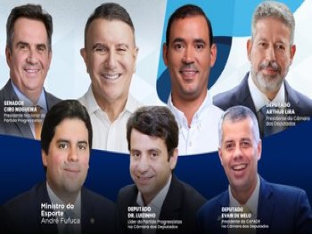 Ciro Nogueira, Arthur Lira e Andr Fufuca estaro em Palmas em reforo  campanha de Eduardo Siqueira