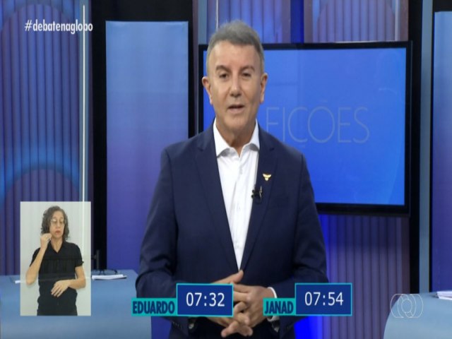 ltimo debate: Eduardo Siqueira afirma ser o mais preparado e cutuca Janad: 'focou em tossir'