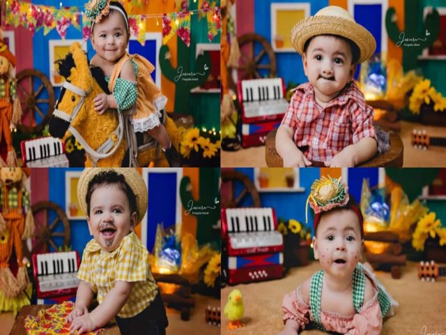 GMEOS DE COLATINA SO FOTOGRAFADOS EM CLIMA DE FESTA JUNINA