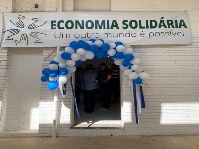 LOJA DA ECONOMIA SOLIDRIA  INAUGURADA NA ESTAO CENTRAL EM COLATINA