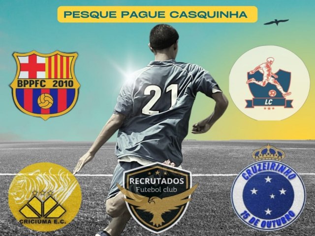 COMEA O 1 CAMPEONATO DA UNIO NO PESQUE PAGUE DO CASQUINHA EM COLATINA 