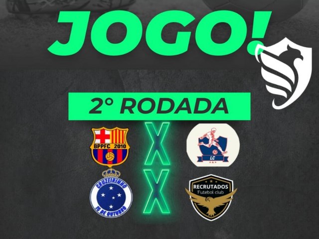 TEM INCIO A SEGUNDA RODADA DO CAMPEONATO DA UNIO 