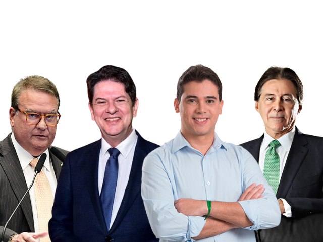 Disputa acirrada pelo Senado Federal; Cid, Jnior Mano, Chiquinho e Euncio despontam como favoritos pela esquerda cearense