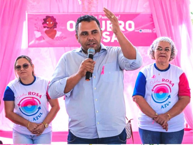 LAVRAS/CE: Outubro Rosa chama ateno para a preveno do cncer de mama