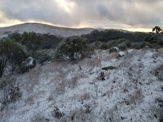 Frente fria intensa pode fazer nevar no Brasil em novembro