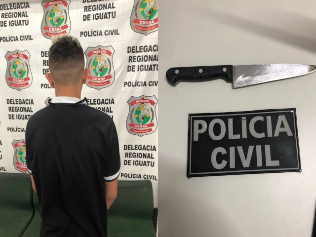 POLCIAS CIVIL E MILITAR APREENDEM ADOLESCENTE ACUSADO DE COMETER HOMICDIO EM IGUATU/CE