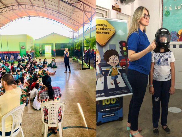 Sindicato das Autoescolas realiza srie de palestras em escolas do Cear sobre educao para o trnsito