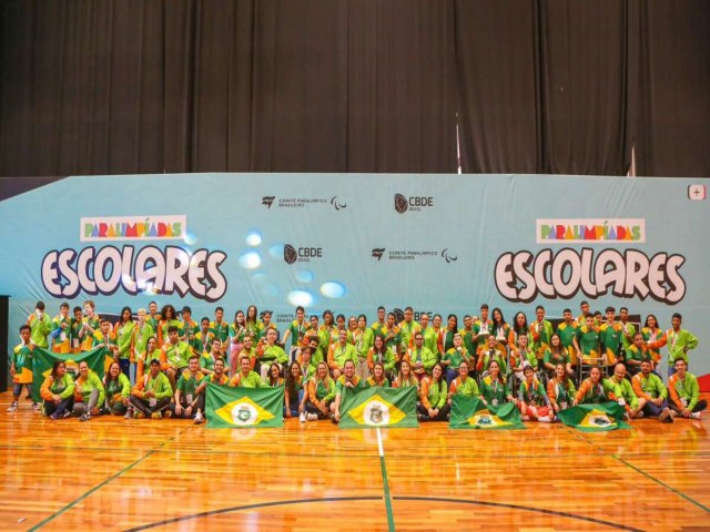 Cear fatura 67 medalhas e conquista o 9 lugar nas Paralimpadas Escolares 2022