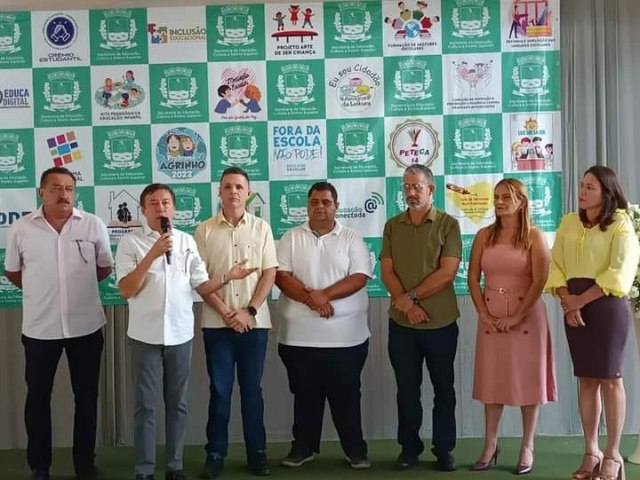 Prefeito de Iguatu prestigia encerramento da Jornada Pedaggica da rede pblica municipal de ensino