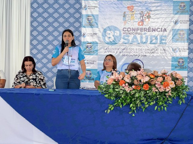 PREFEITURA DE QUIXEL REALIZA A 8 CONFERNCIA MUNICIPAL DE SADE