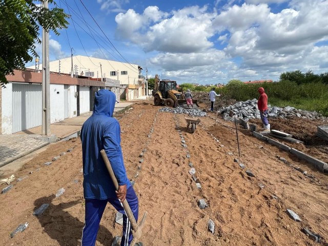  Iguatu pavimentao em pedra tosca de diversas ruas da cidade