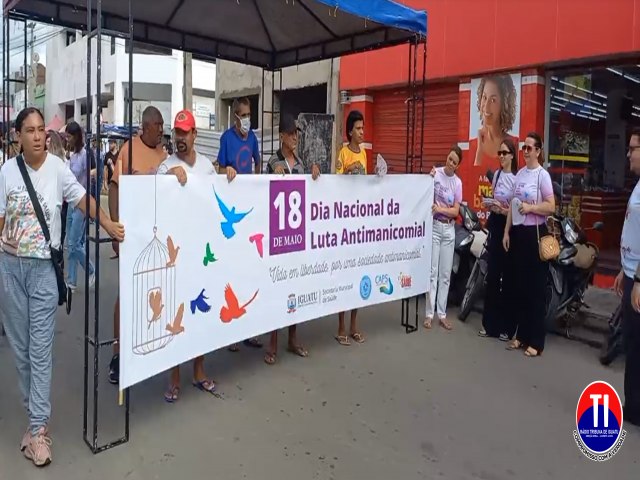 Caminhada em aluso  luta antimanicomial