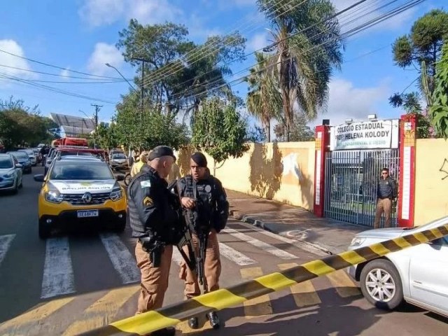 Atirador que causou tragdia em escola no Paran  encontrado morto na priso