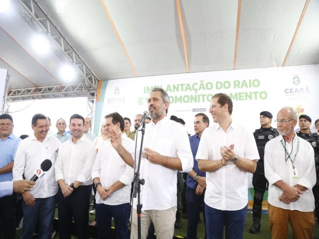 SEGURANA PBLICA: CPRaio no Cear chega a 75 unidades com base inaugurada no municpio de Forquilha