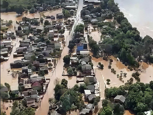 Sobe para 46 nmero de desaparecidos aps enchentes no Rio Grande do Sul