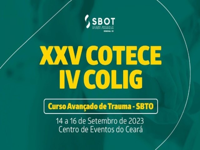 Trauma ortopdico  a temtica do XXV COTECE, que contar com a participao de renomados especialistas