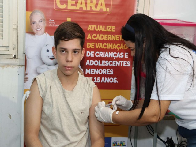 VACINAO: Com mais de mil salas simultneas, Cear realiza Dia D da Campanha Nacional de Multivacinao