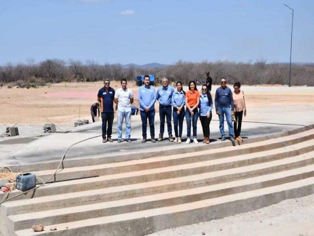 Visita tcnica nas obras do Horto do Senhor do Bonfim 