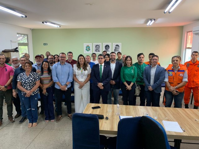 Juazeiro do Norte sedia Reunio Interinstitucional sobre Incndios Florestais organizada pela Sema