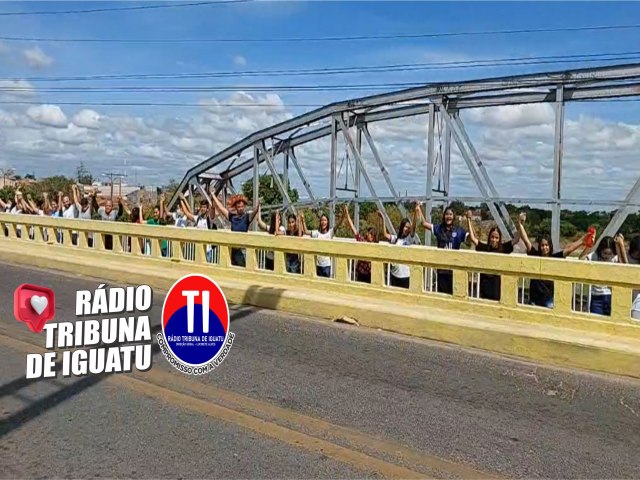 Abrao natalno ao Rio Jaguaribe movimentou a cidade de Iguatu