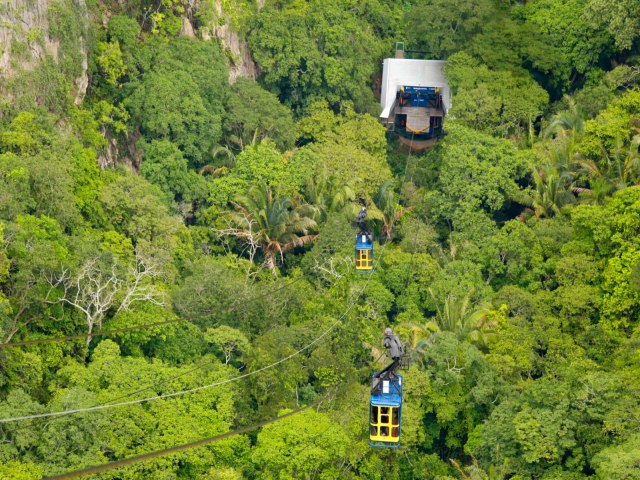 Com o telefrico entre as principais atraes, Parque Nacional de Ubajara bate recorde de visitao