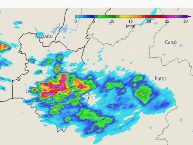 Milagres tem maior chuva no Cear nas ltimas 24 horas; veja previso do tempo