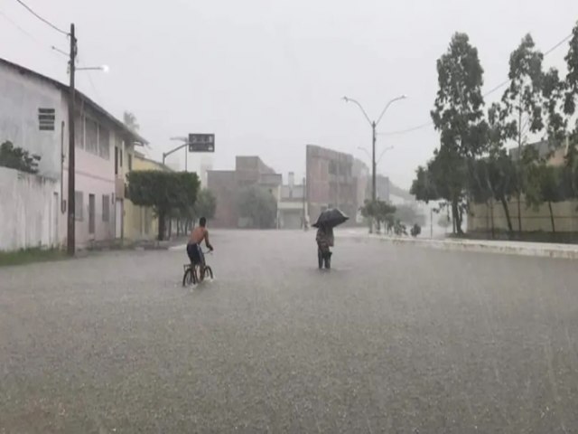 Com 210 milmetros, Granja registra segunda maior chuva do Cear em 2024