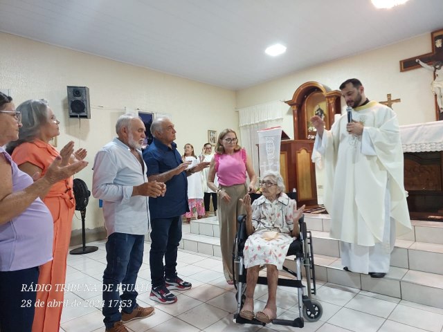  Missa Comemorativa Celebra os 102 Anos de Vida de Maria Jales Amorim na Comunidade do Quixo dos Lopes