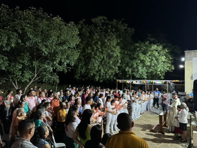 Festa do Sagrado Corao de Jesus: Comunidade do Cardoso II Celebra com F e Solidariedade