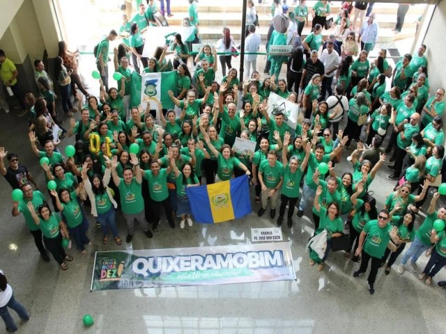 Quixeramobim Celebra Conquista na 13 Edio do Prmio Escola Nota 10