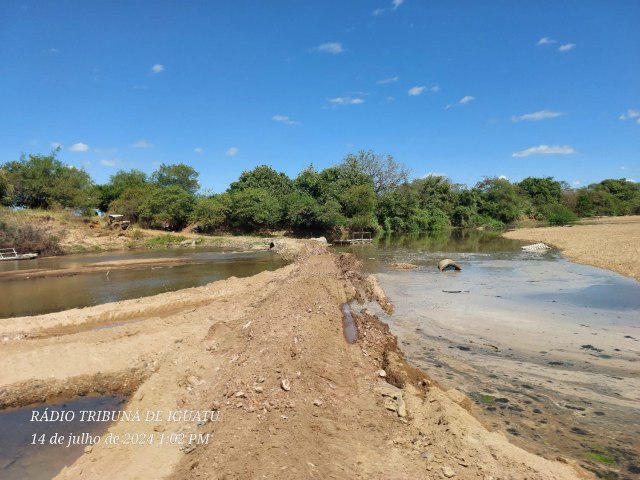  Moradores se Renem para Reconstruir Passagem Molhada no Cardoso I