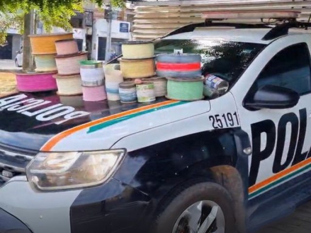 PMCE apreende pipas, linhas de cerol e chilenas em operao em Itaitinga