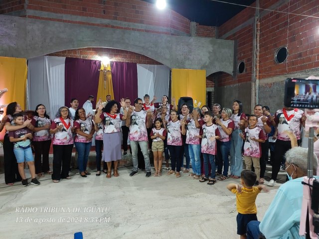 Missa Solene marca o encerramento da Festa de Santa Dulce, Padroeira do Bairro Novo Altiplano em Iguatu