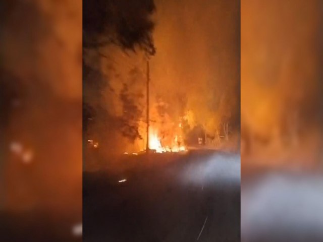 Moradores sofrem queimaduras durante combate a incndios em Guaraciaba do Norte