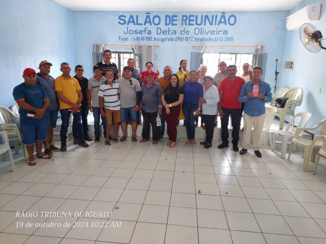 Reunio do Complexo Comunitrio de Desenvolvimento Municipal de Iguatu aborda temas de sade