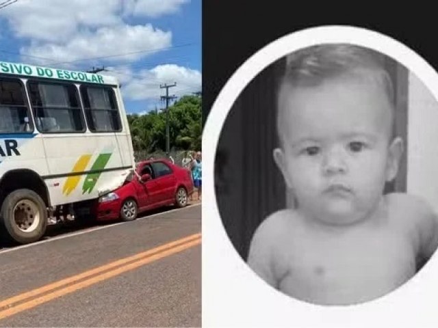 Viosa do Cear: beb de sete meses morre aps acidente entre carro e nibus