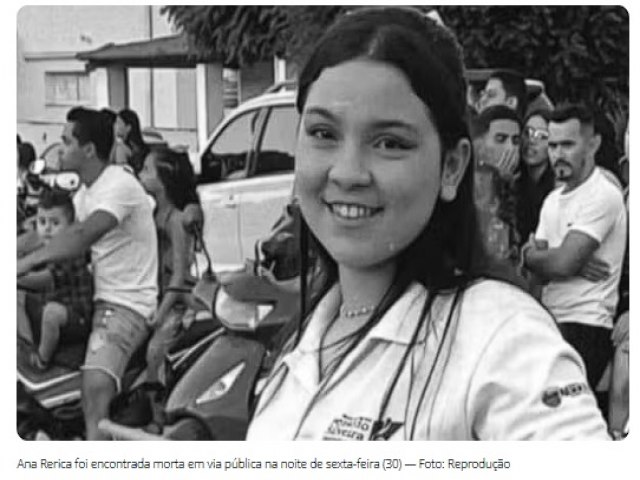 Jovem de 19 anos � encontrada morta em via p�blica de Morrinhos