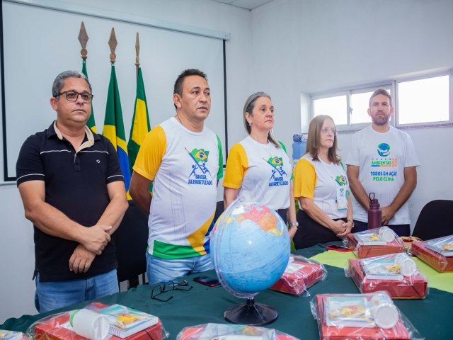 Foi lanado em Jaguaruana o Programa Brasil Alfabetizado