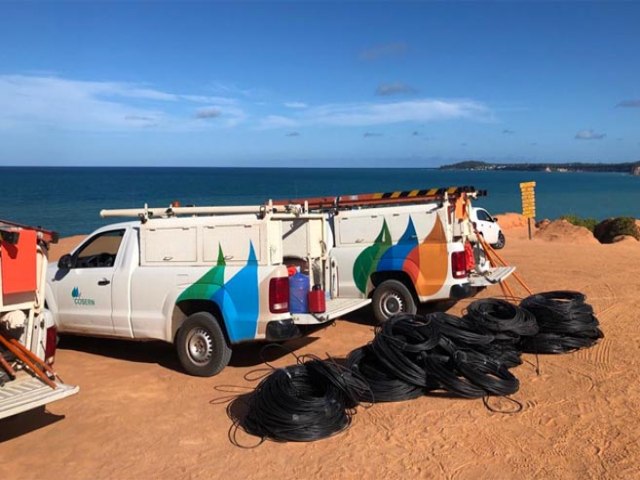 Operao recolhe quatro toneladas de fios irregulares de telecomunicaes em Ass e outras cidades no Rio Grande do Norte