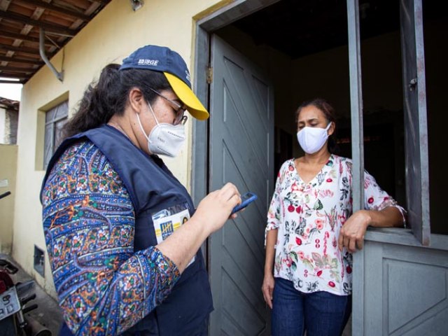 Censo 2022: IBGE lana novo concurso para preenchimento de 15 mil vagas de recenseador