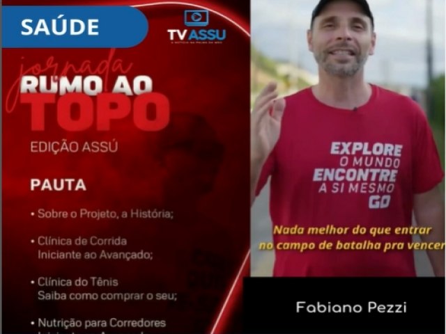 Ass vai sediar uma edio do Projeto Rumo ao Topo com Fabiano Pezzi a partir do dia 17